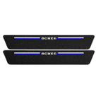 Kit Soleira Protetora Porta Premium Blue PVC - Boxer