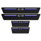 Kit Soleira Protetora Porta Premium Blue PVC - C3 Kit Soleira Protetora Porta Premium Blue PVC - C3