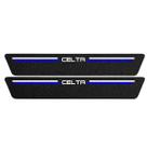 Kit Soleira Protetora Porta Premium Blue PVC - Celta 2PT