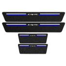 Kit Soleira Protetora Porta Premium Blue PVC - Civic