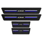 Kit Soleira Protetora Porta Premium Blue PVC - CR-V