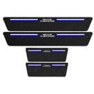 Kit Soleira Protetora Porta Premium Blue PVC GrandCherokee