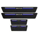 Kit Soleira Protetora Porta Premium Blue PVC - Onix Plus