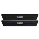 Kit Soleira Protetora Porta Premium Blue PVC Uno - 2 Portas