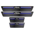 Kit Soleira Protetora Porta Premium Blue - Soul