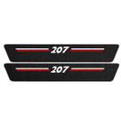Kit Soleira Protetora Porta Premium Red PVC 207 - 2 Portas Kit Soleira Protetora Porta Premium Red PVC 207 - 2 Portas