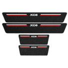 Kit Soleira Protetora Porta Premium Red PVC - 3008