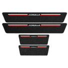 Kit Soleira Protetora Porta Premium Red PVC Corolla 2025 Kit Soleira Protetora Porta Premium Red PVC Corolla 2025
