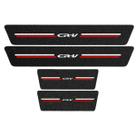 Kit Soleira Protetora Porta Premium Red PVC - CR-V Kit Soleira Protetora Porta Premium Red PVC - CR-V