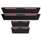 Kit Soleira Protetora Porta Premium Red PVC - Duster