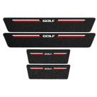Kit Soleira Protetora Porta Premium Red PVC - Golf