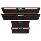 Kit Soleira Protetora Porta Premium Red PVC - Jetta