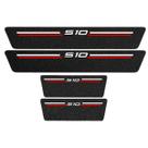 Kit Soleira Protetora Porta Premium Red PVC - S10