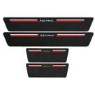 Kit Soleira Protetora Porta Premium Red PVC - Sonic Kit Soleira Protetora Porta Premium Red PVC - Sonic