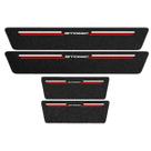 Kit Soleira Protetora Porta Premium Red PVC - Stonic