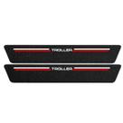 Kit Soleira Protetora Porta Premium Red PVC - Troller Kit Soleira Protetora Porta Premium Red PVC - Troller
