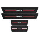 Kit Soleira Protetora Porta Premium Red PVC - WR-V Kit Soleira Protetora Porta Premium Red PVC - WR-V