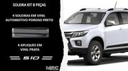 kit soleira S10 vinil 8 pçs