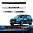 Kit Soleiras Elegance Np - Protetor Premium Tracker Turbo 2020 a 2024