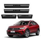 Kit Soleiras Elegance NP - Protetor Premium Volkswagen Nivus 2020 a 2026