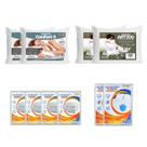 Kit Solteirão 10pçs Travesseiros ART200 e Confort 5 e Capas Kit Solteirão 10pçs Travesseiros ART200 e Confort 5 e Capas