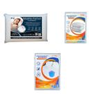 Kit Solteiro de Luxo 1 Trav. Nasa e 2 Capas Protetoras Kit Solteiro de Luxo 1 Trav. Nasa e 2 Capas Protetoras