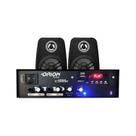 Kit Som Ambiente 300w Bluetooth +12 Caixas Parede Pretas