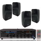 Kit som ambiente leson lsa 7000 com 4 caixas de som com tela Kit som ambiente leson lsa 7000 com 4 caixas de som com tela