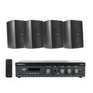 Kit Som Ambiente Slim 1000 + 4 Uni. Cx. Ps200 Frahm