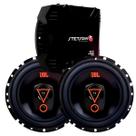 Kit Som Automotivo Par Alto Falantes Jbl 160w Fiat Palio Corsa Onix + Módulo Stetsom