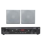Kit Som Para Casa Bluetooth Com 2 Arandelas Quadradas Gesso Kit Som Para Casa Bluetooth Com 2 Arandelas Quadradas Gesso