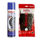 Kit Sonax Tyre Gloss + Luva Vytril: Brilho e Praticidade Kit Sonax Tyre Gloss + Luva Vytril: Brilho e Praticidade