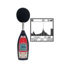 Kit Sonômetro Digital Pressão Sonora Microfone Gps Filtro Banda 1/3 Oitava Dec-7000 Portátil Instrutherm Maleta Protetor