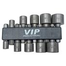 Kit Soquete Cânhão 4 a 13mm 10 Peças 901732 - 3 Unidades - VIP