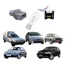 Kit Soquete+ Conector+ Lâmpada T10 Pingo Lanterna Linha Fiat Kit Soquete+ Conector+ Lâmpada T10 Pingo Lanterna Linha Fiat