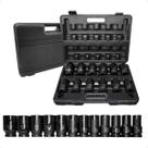 Kit Soquete De Impacto Encaixe 3/4 Longo 12 Pçs 17 Até 38mm