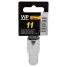 Kit Soquete Estriado 1/2 X 11 Mm 5 Un - VIP Kit Soquete Estriado 1/2 X 11 Mm 5 Un - VIP