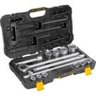 Kit Soquetes Estriados 14pçs Encaixe 3/4 22mm a 50mm Vonder Jogo de Pito Kit Soquetes Estriados 14pçs Encaixe 3/4 22mm a 50mm Vonder Jogo de Pito