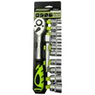 Kit Soquetes Manuais 12 Pçs Prescott Completo Resistente