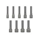 Kit Soquetes Troya Tools 9 em 1 Jogo Com 9 Peças De 5mm a 13mm Para Parafusadeira e Manutenção Kit Soquetes Troya Tools 9 em 1 Jogo Com 9 Peças De 5mm a 13mm Para Parafusadeira e Manutenção