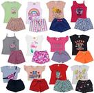 Kit Sortido 10 Peças de Roupas Infantil Menina Kit Sortido 10 Peças de Roupas Infantil Menina
