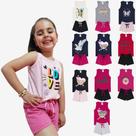 Kit Sortido 20 Peças de Roupas Infantil Menina Kit 10 Conjuntos Infantil (10 Regatas + 10 Shorts) Kit Sortido 20 Peças de Roupas Infantil Menina Kit 10 Conjuntos Infantil (10 Regatas + 10 Shorts)