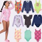 Kit Sortido 3 Peças de Roupas Infantis Menina Moda Praia- 3 Maiôs Kit Sortido 3 Peças de Roupas Infantis Menina Moda Praia- 3 Maiôs