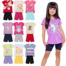 Kit Sortido conjunto infantil menina 6 Peças de Roupas Bebê Menina Conjunto Ciclista Roupas infantil Menina Kit Sortido conjunto infantil menina 6 Peças de Roupas Bebê Menina Conjunto Ciclista Roupas infantil Menina