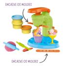 Kit Sorveteria Infantil com Massinha de Modelar, Taças e Moldes - ARK TOYS