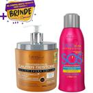 Kit Sos + Cauter Fiber Reconstrução Instantânea Forever Liss