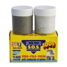 Kit SOS Cola Veda Solda Até Debaixo D'água Tubos 100g