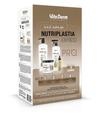 Kit SOS Nutriplastia Capilar Express Profissional - Vita Derm - 600ml Shampoo, 500g Máscara, 400ml Fluido, 75ml Sérum