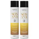 Kit Sos Shampoo E Condicionador Reconstrução 300ml Myphios