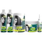 Kit Soul Power Alecrim Antiqueda Capilar Tratamento 5 Produtos Linha Completa C/ Creme Pentear Pote